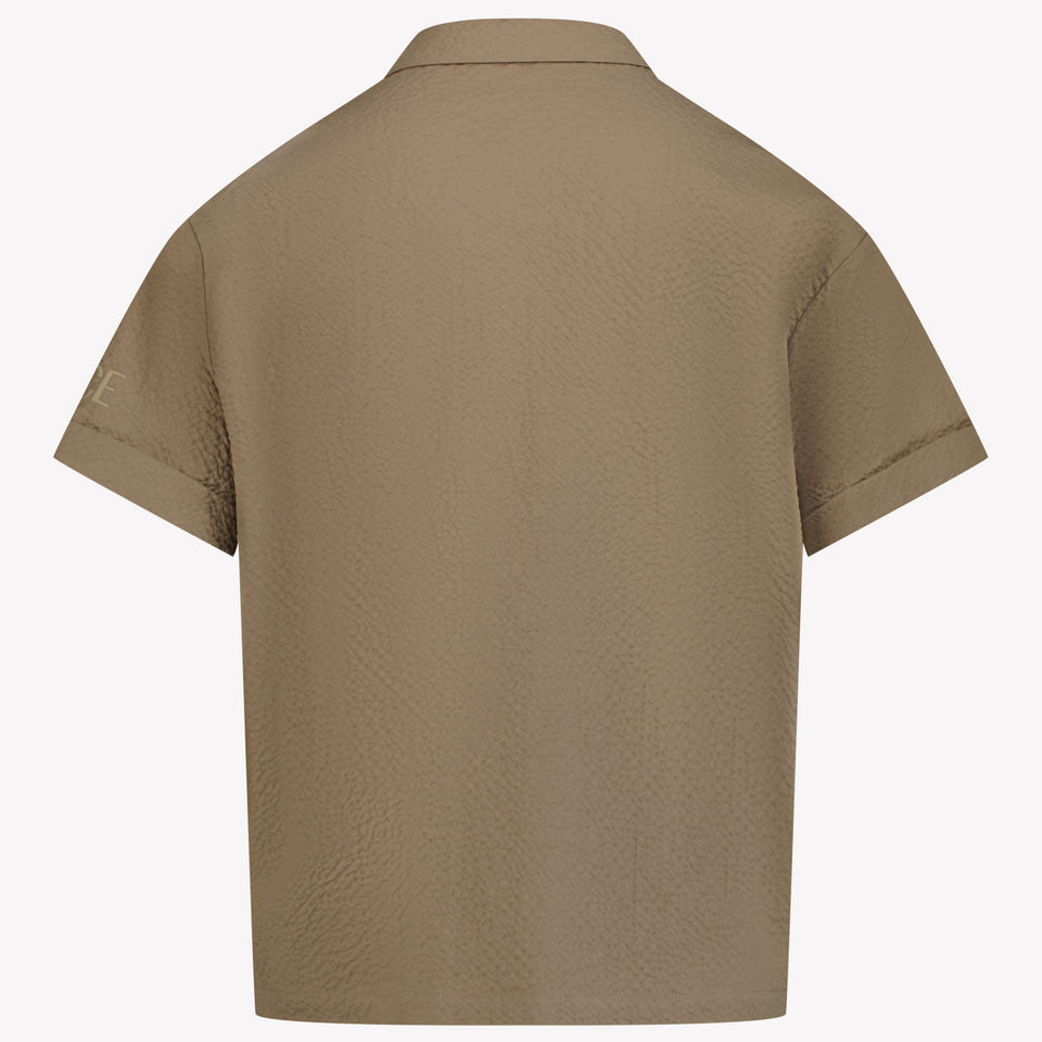 Versace Kids Boys Blouse in Beige