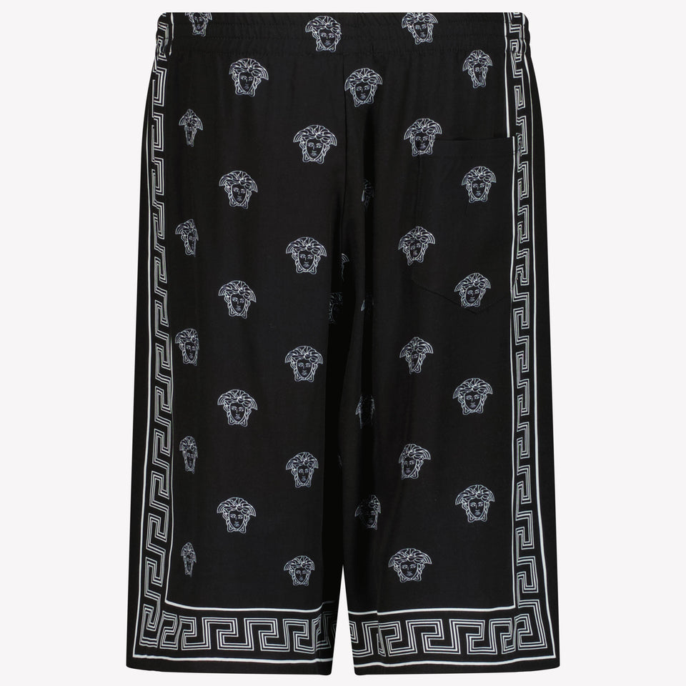 Versace Kids Boys Shorts In Black