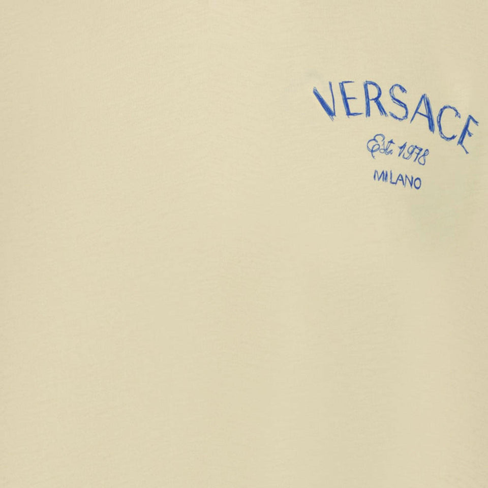 Versace Kids Boys in T-Shirt Yellow