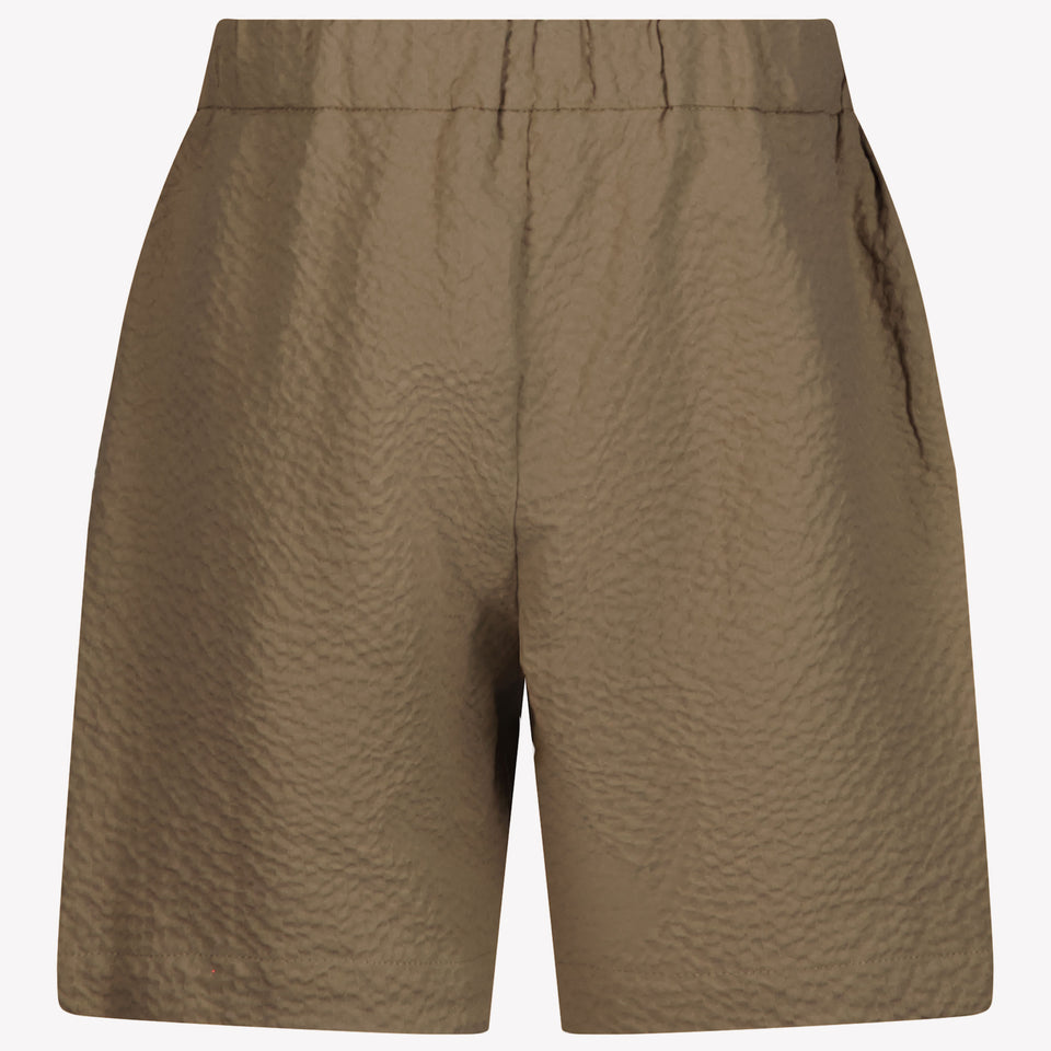 Versace Kids Boys Shorts In Beige