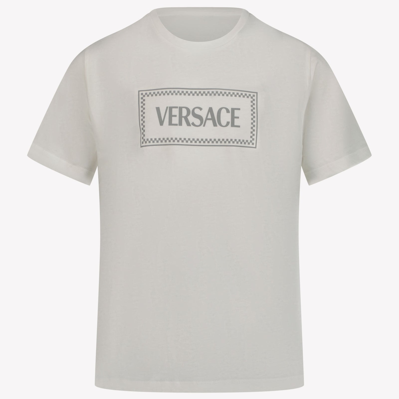 Versace Kinder Unisex T-Shirt In Wit