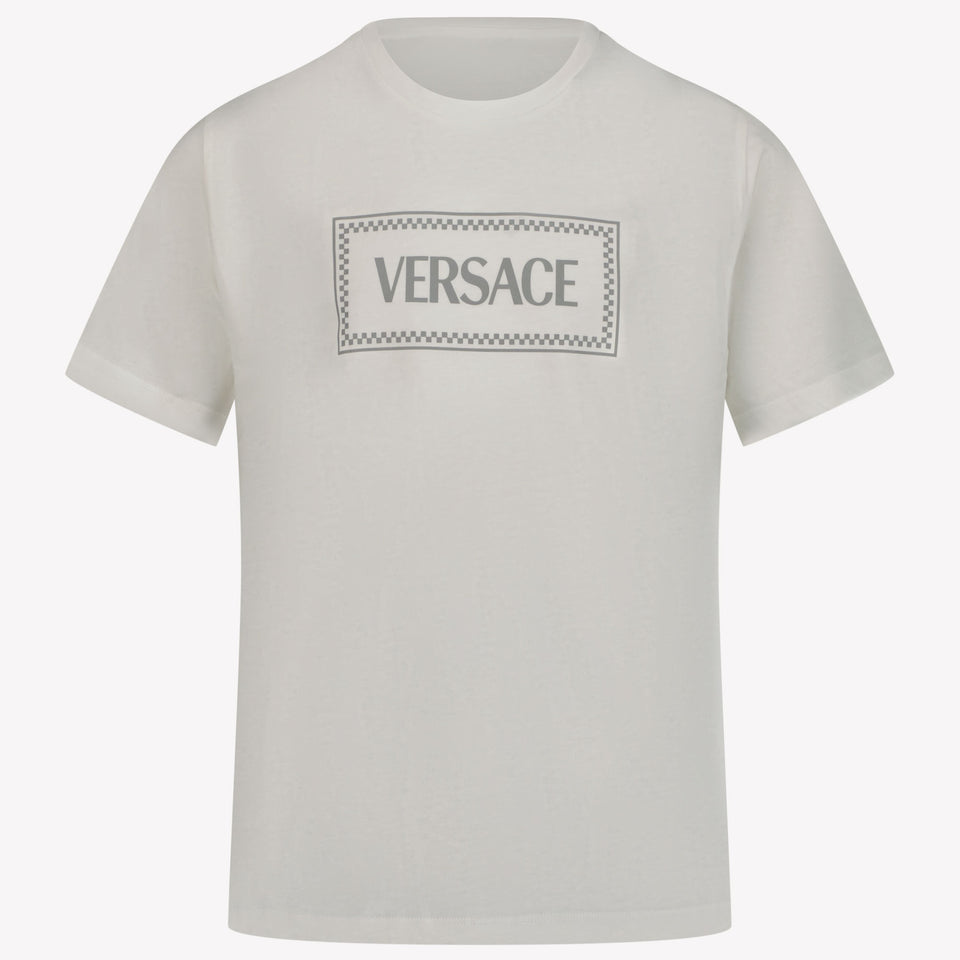 Versace Kids Unisex T-Shirt in White