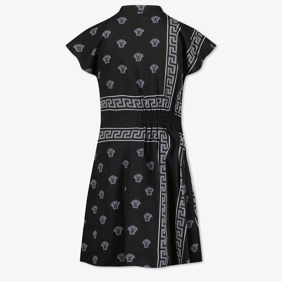 Versace Kids Girls Dress Black