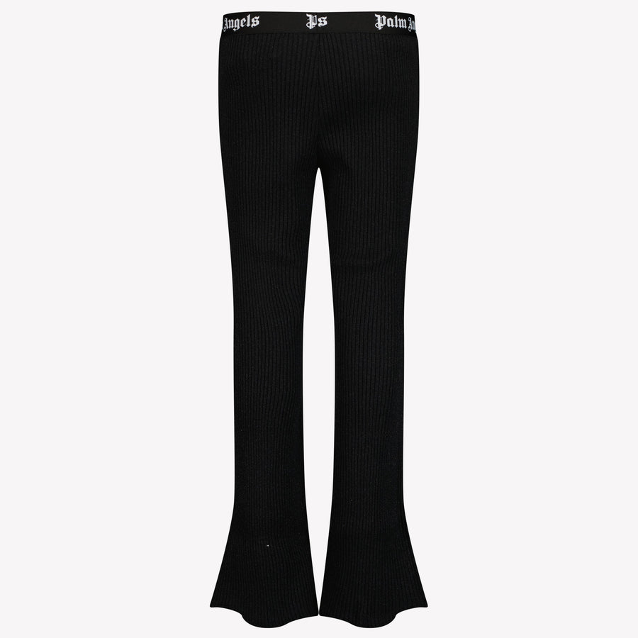 Palm Angels Kids Girls  Trousers Black