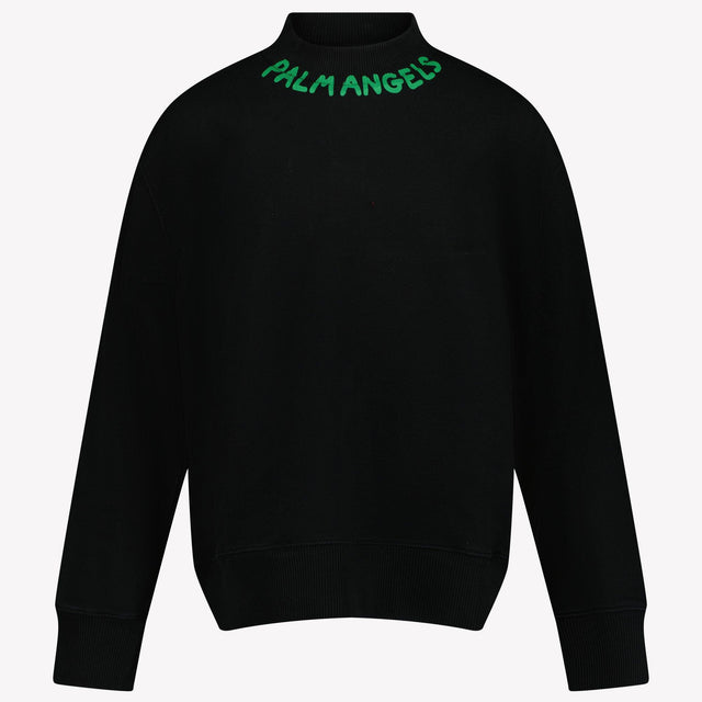 Palm Angels Kids Boys Sweater in Black