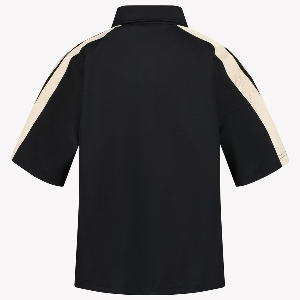 Palm Angels Kids Boys Polo in Black