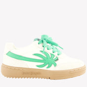 Palm Angels Jongens Sneakers In Licht Beige