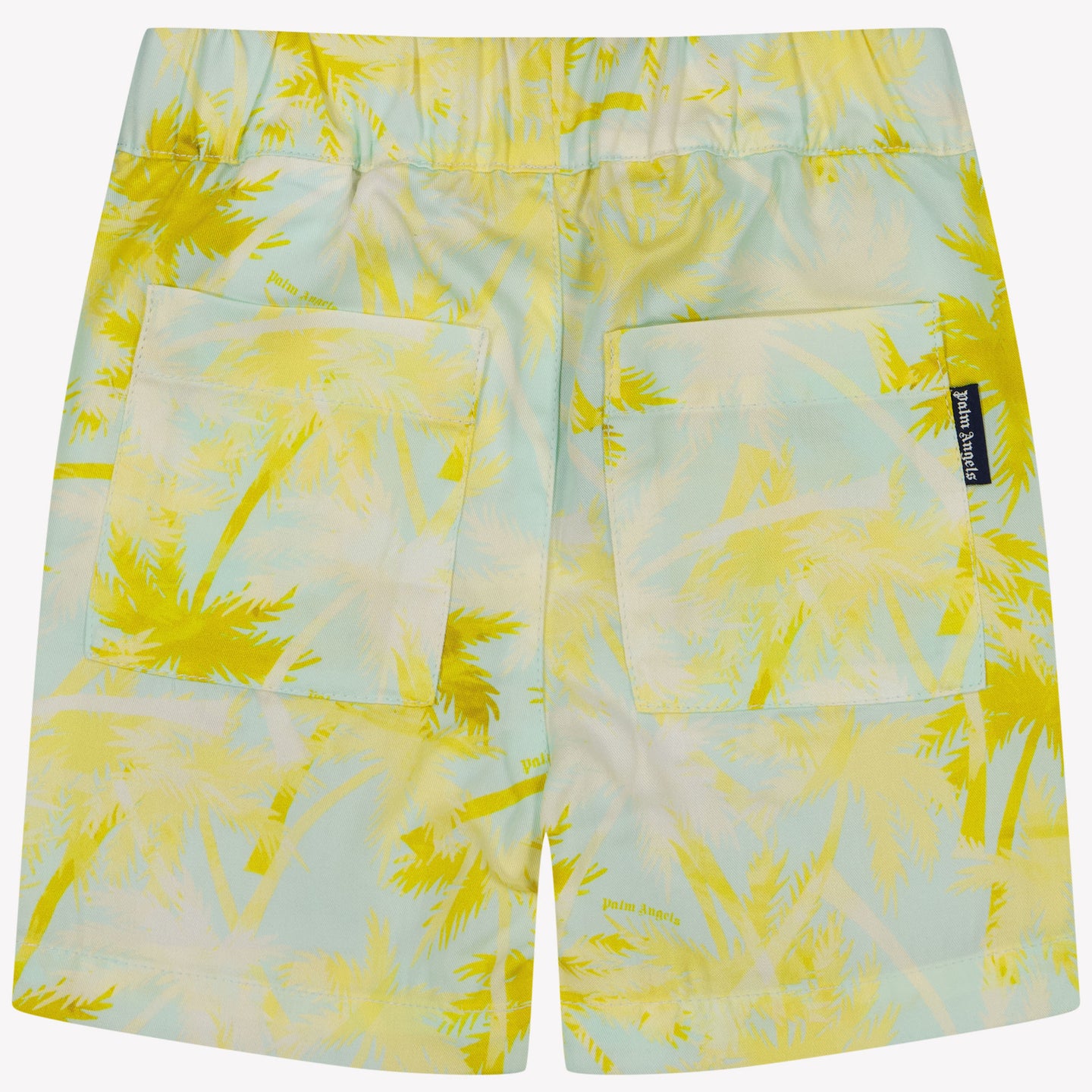 Palm Angels Baby Jongens Shorts In Licht Blauw