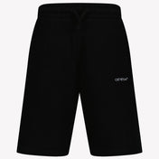 Off-White Kids Boys Shorts In Black