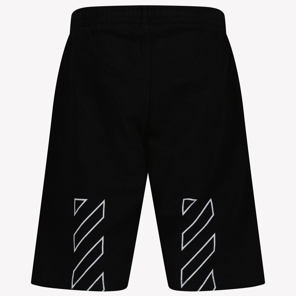 Off-White Kids Boys Shorts In Black