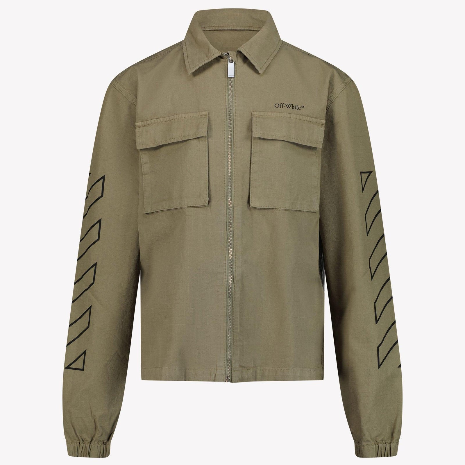 Off-White Kids Boys Summerjacket in Khaki