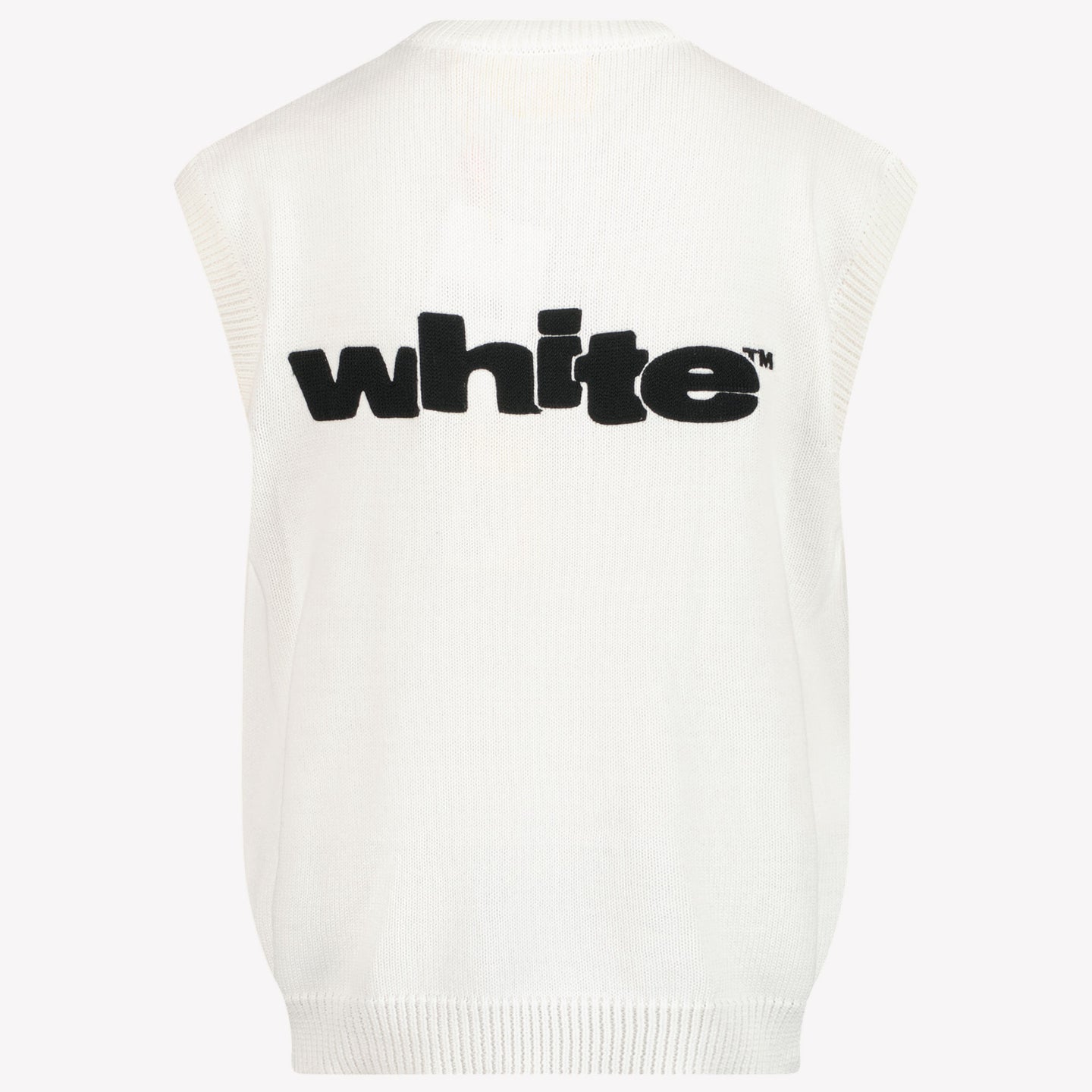 Off-White Kinder Jongens Gilets In Wit