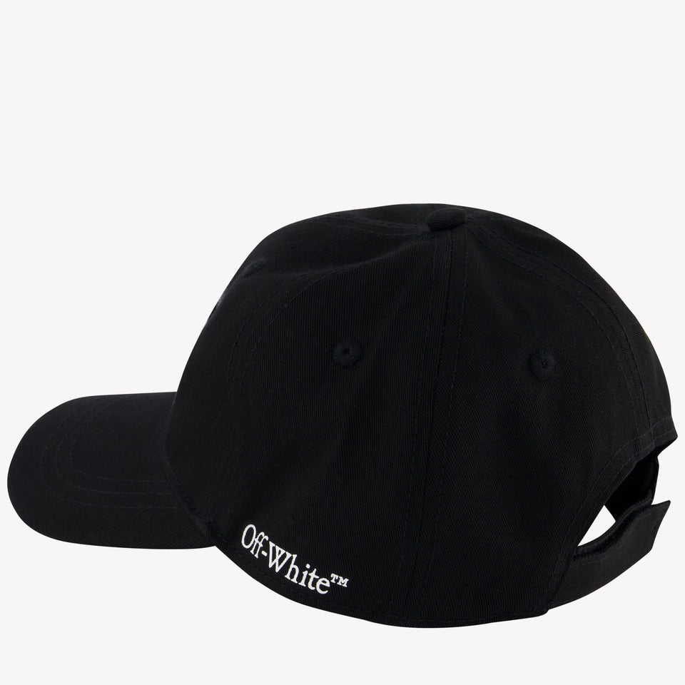 Off-White Kids Boys Cap in Black