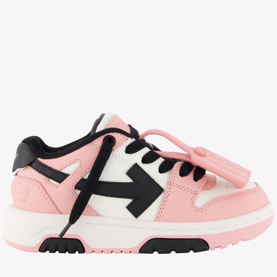 Off-White Meisjes Sneakers In Licht Roze