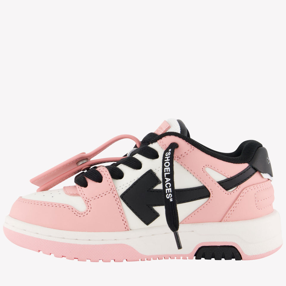 Off-White Meisjes Sneakers In Licht Roze