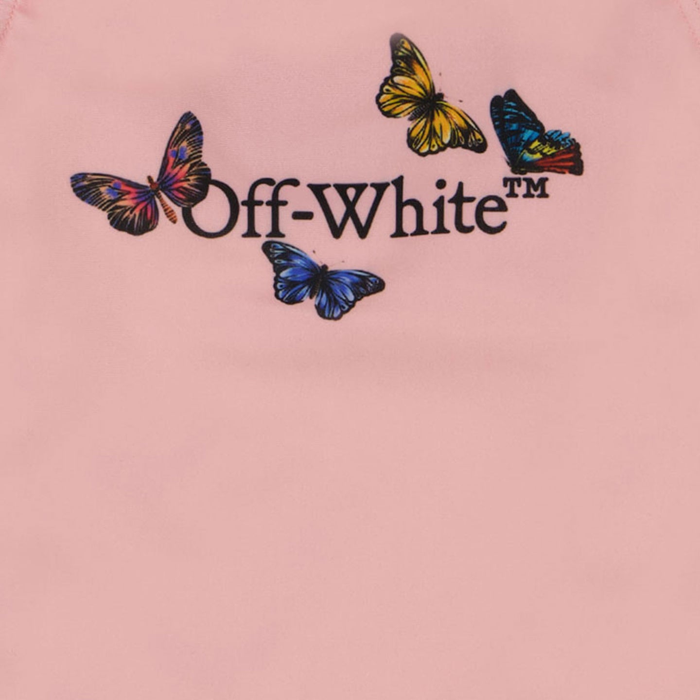 Off-White Baby Girls Swimwear In Light Pink