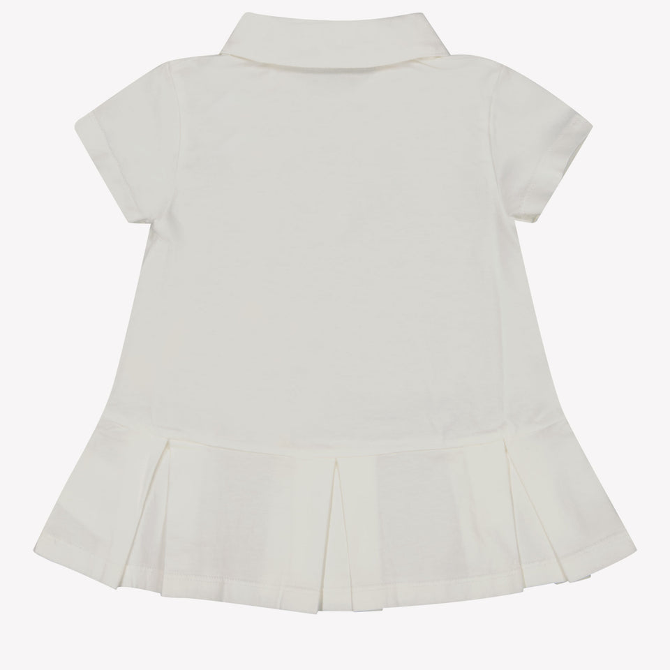 Off-White Baby Girls Dress In White