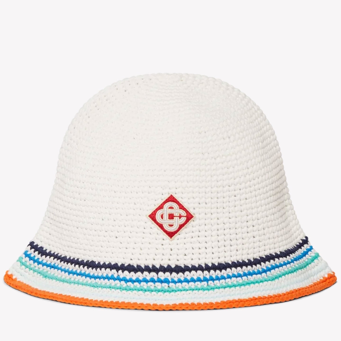 Casablanca Kids Unisex Hat in White