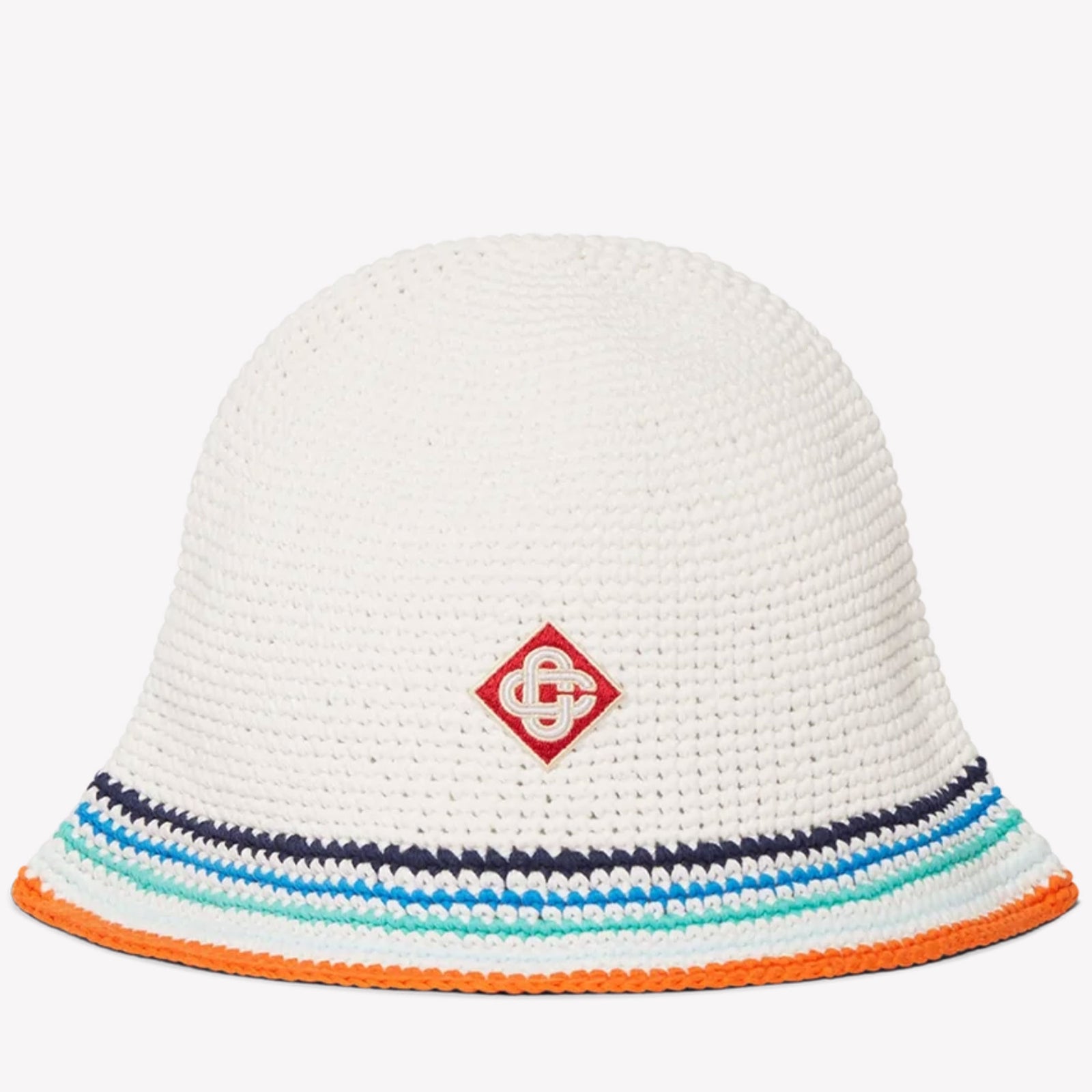 Casablanca Kids Unisex Hat in White