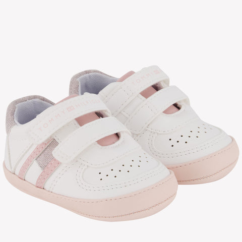 Tommy Hilfiger Baby Girls Sneakers in Light Pink