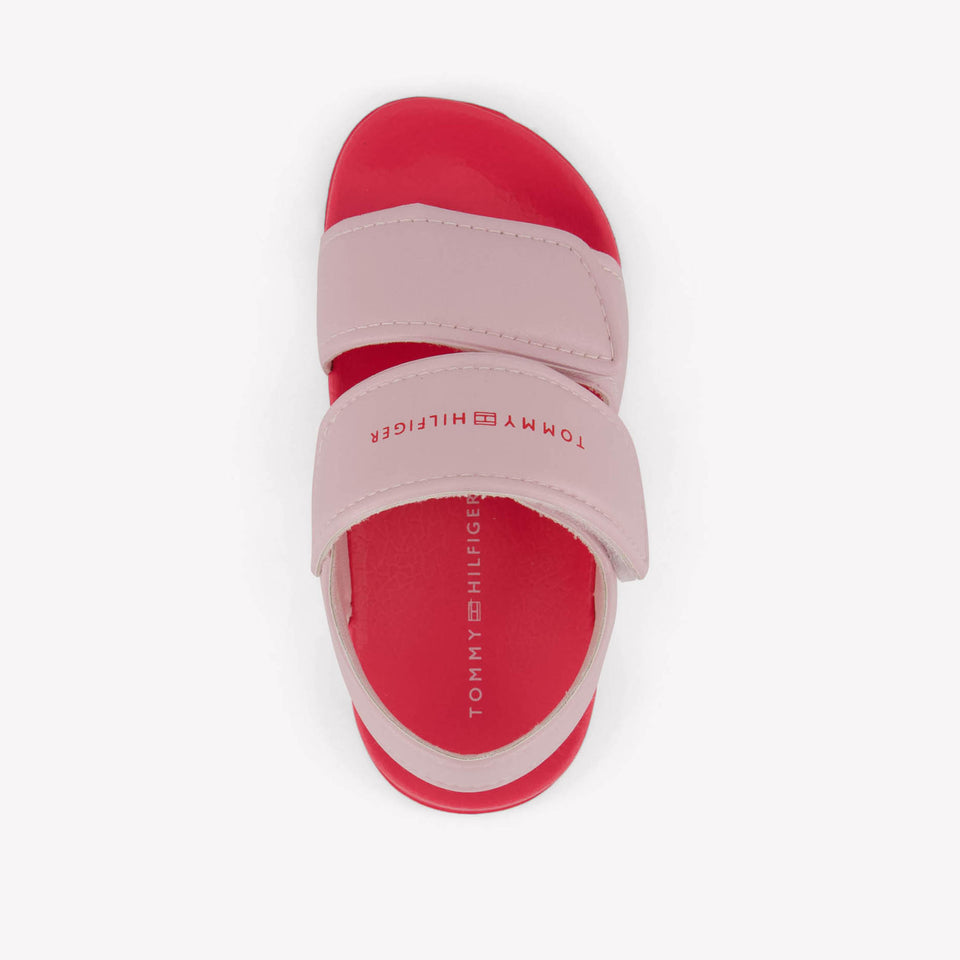 Tommy Hilfiger Girls Sandals In Light Pink