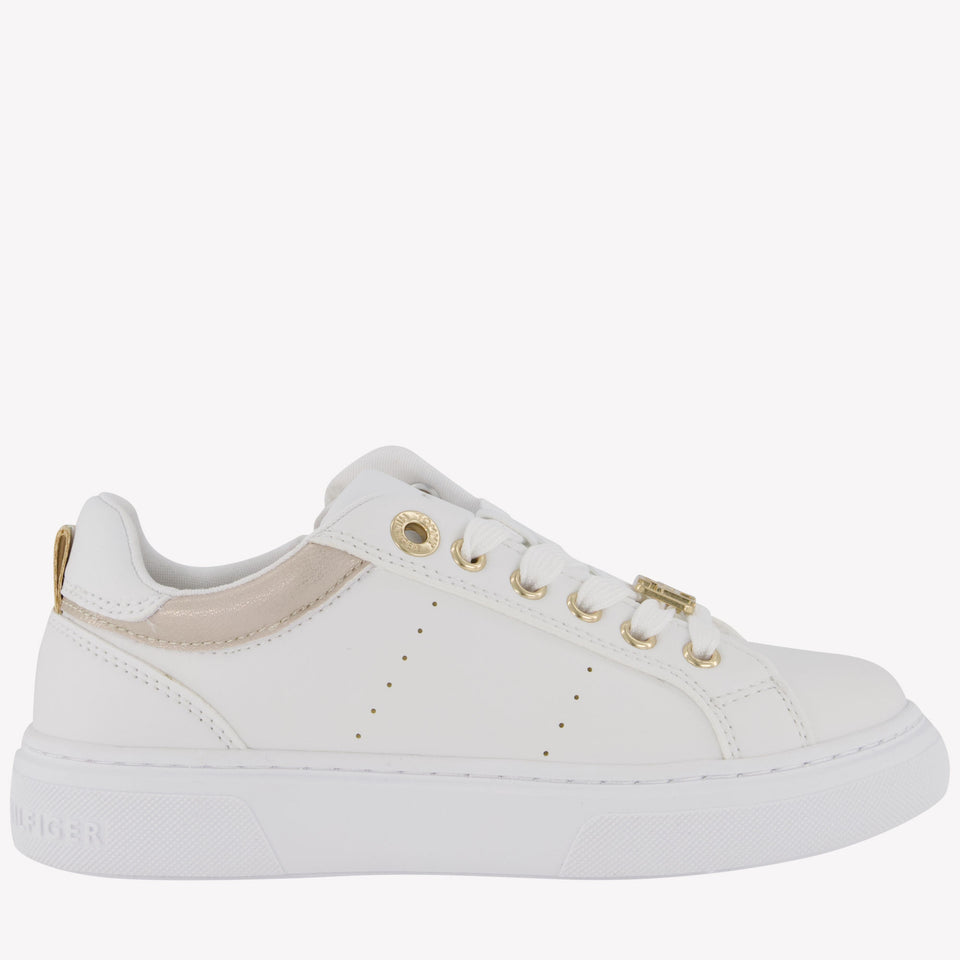 Tommy Hilfiger Girls Sneakers in White