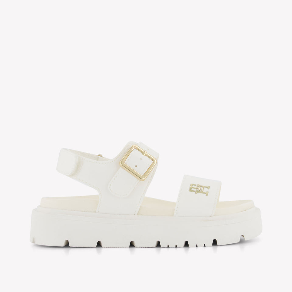 Tommy Hilfiger Girls Sandals In White