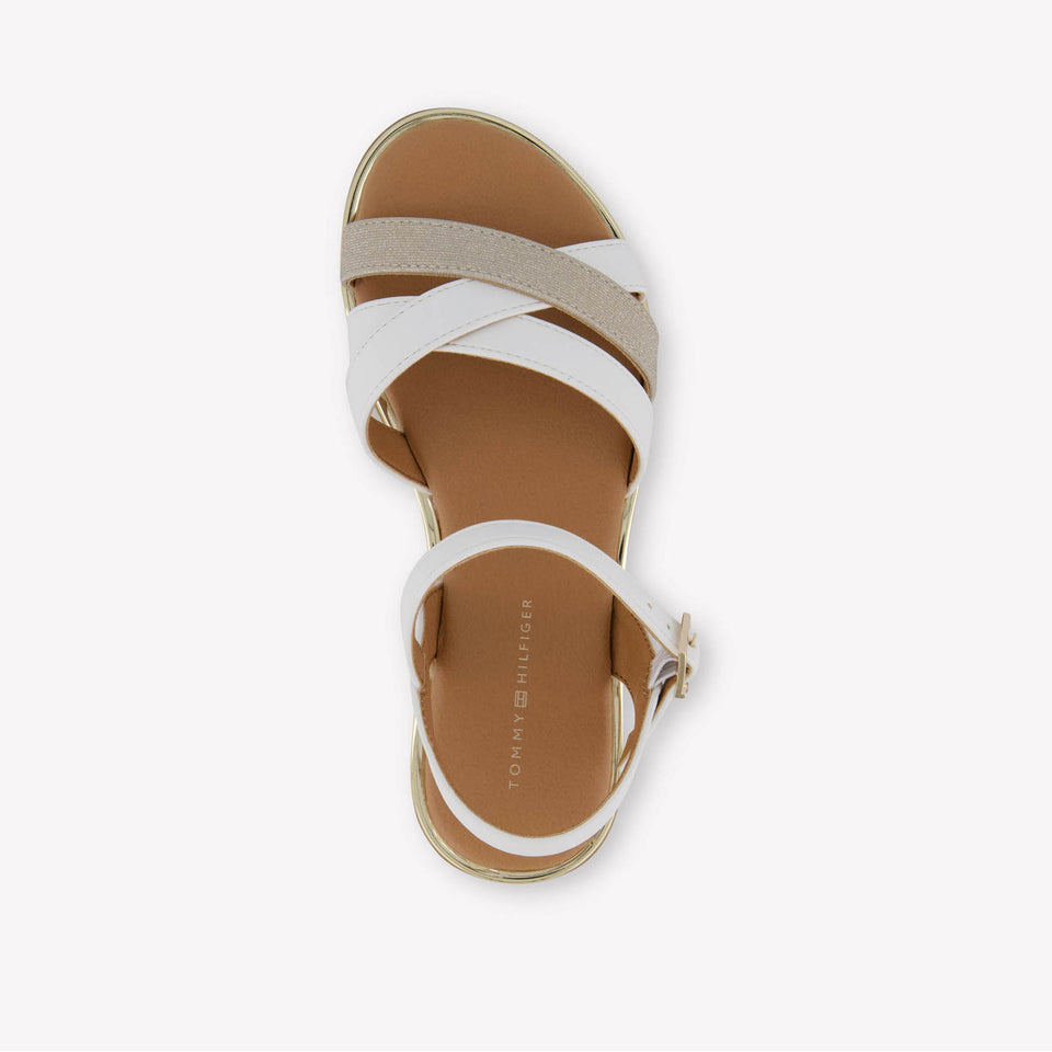 Tommy Hilfiger Girls Sandals In White