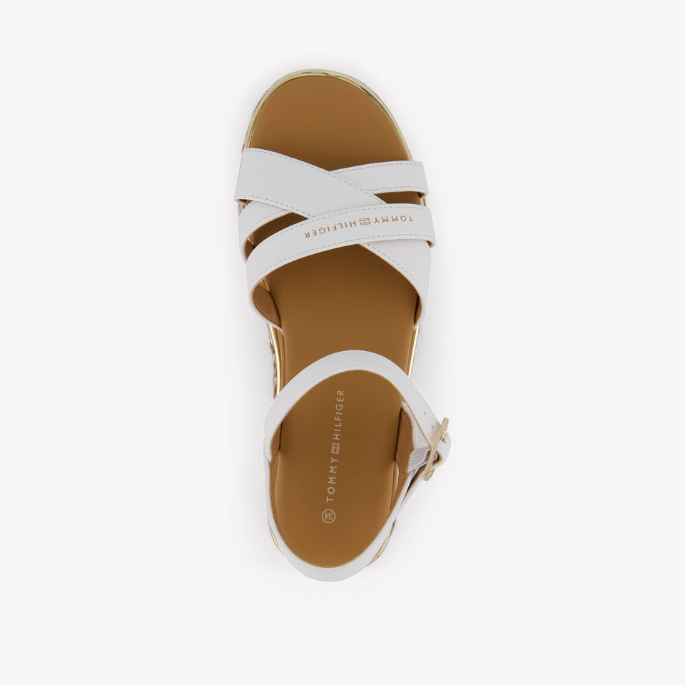 Tommy Hilfiger Girls Sandals In White