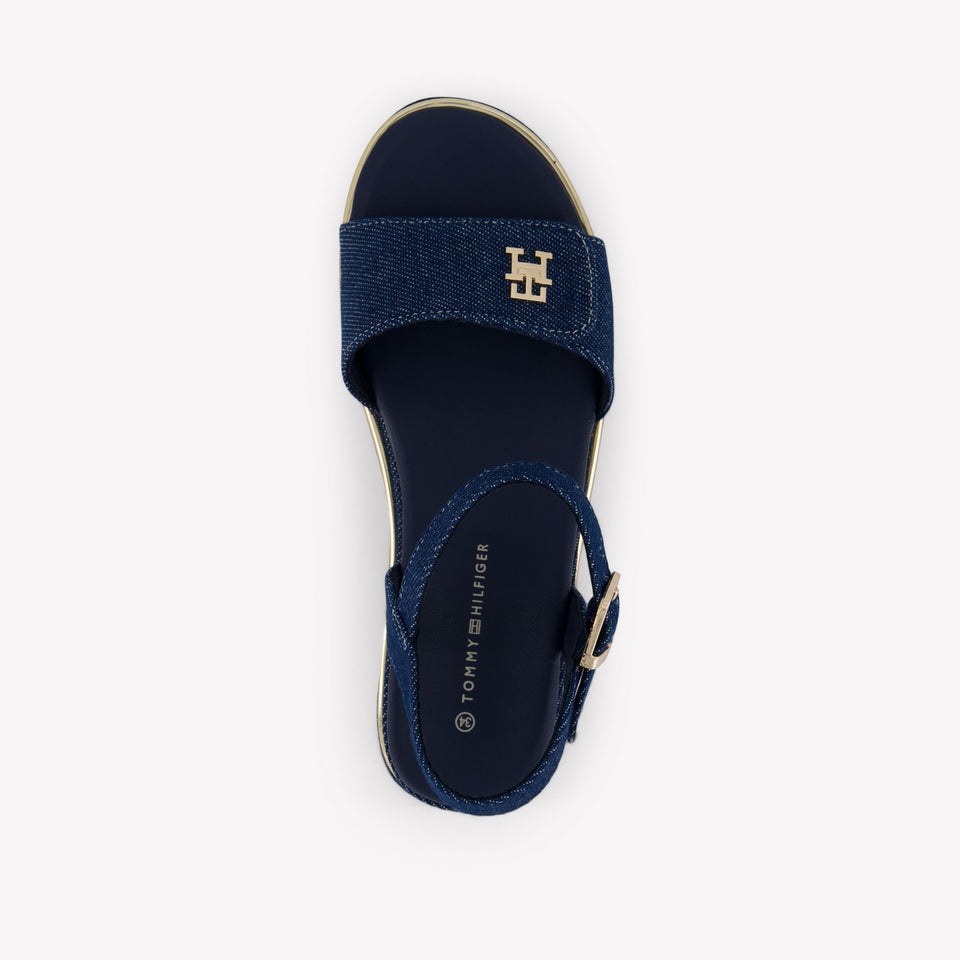 Tommy Hilfiger Girls Sandals In Jeans