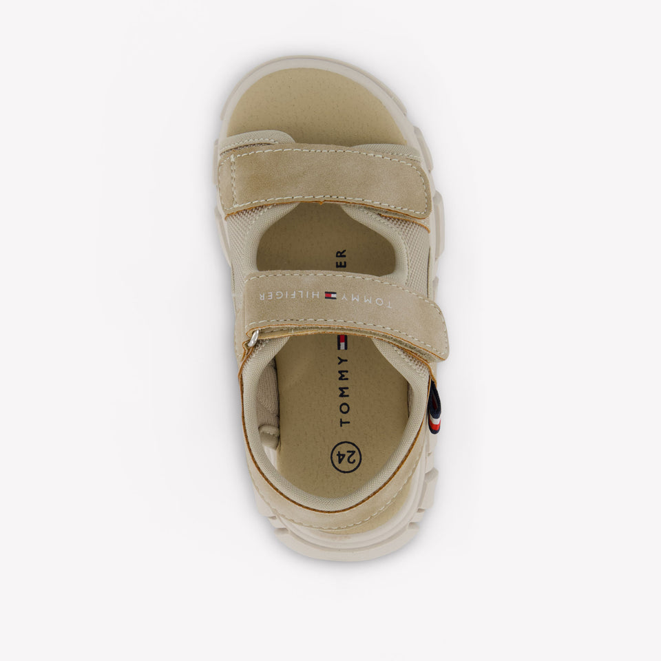 Tommy Hilfiger Boys Sandals In Beige