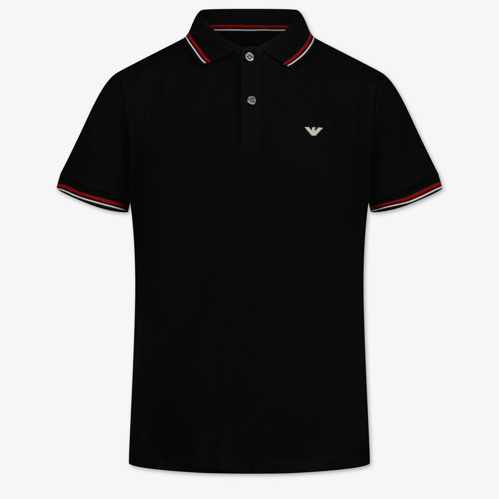 Armani Kinder Jongens Polo In Zwart