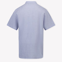 Armani Kids Boys Blouse  Light Blue