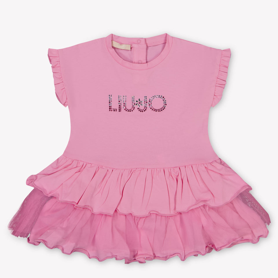 Liu Jo Baby Meisjes Jurk In Roze