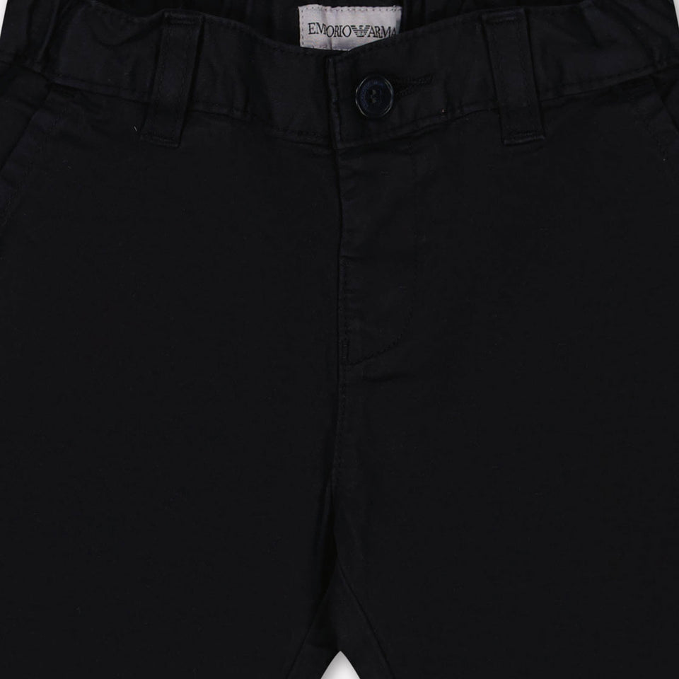 Armani Baby Boys Trousers In Navy