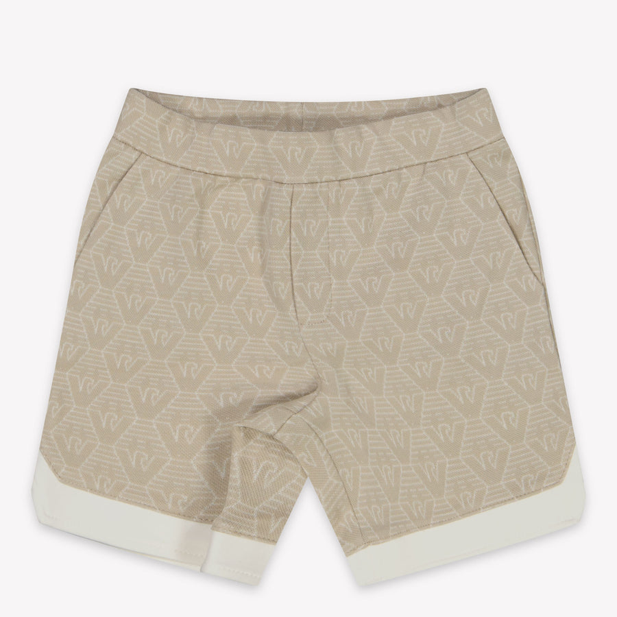 Armani Baby Boys Shorts  Light Beige