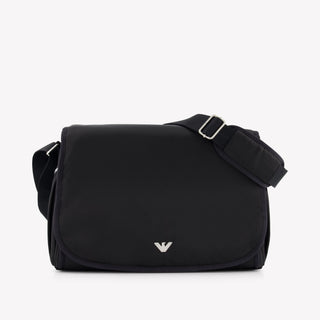 Armani Baby Boys Diaperbag in Black