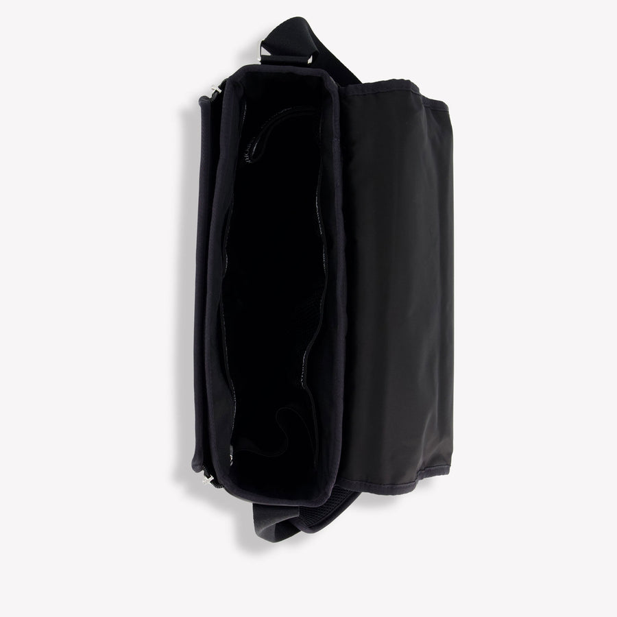 Armani Baby Unisex Diaperbag  Black