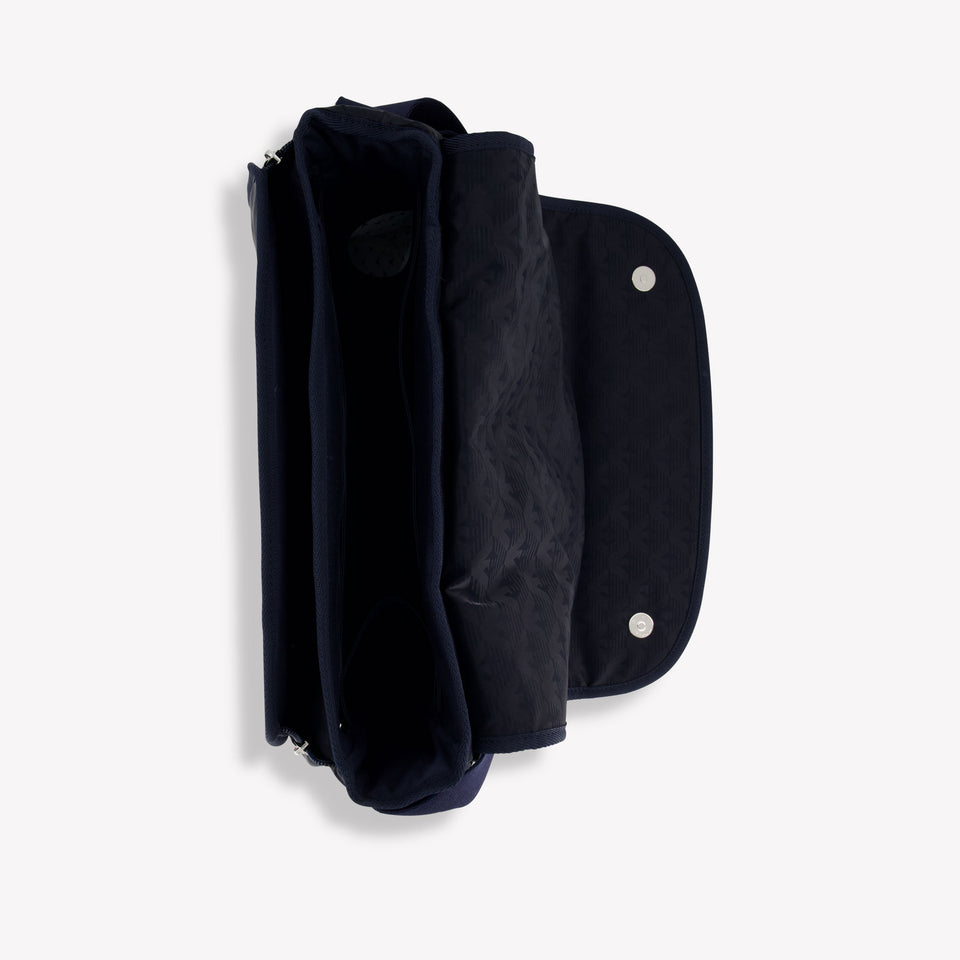 Armani Baby Unisex Diaper Bag  Dark Blue
