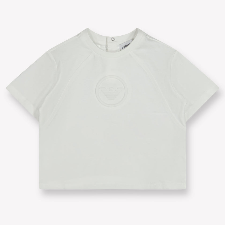 Armani Baby Boys T-Shirt  White