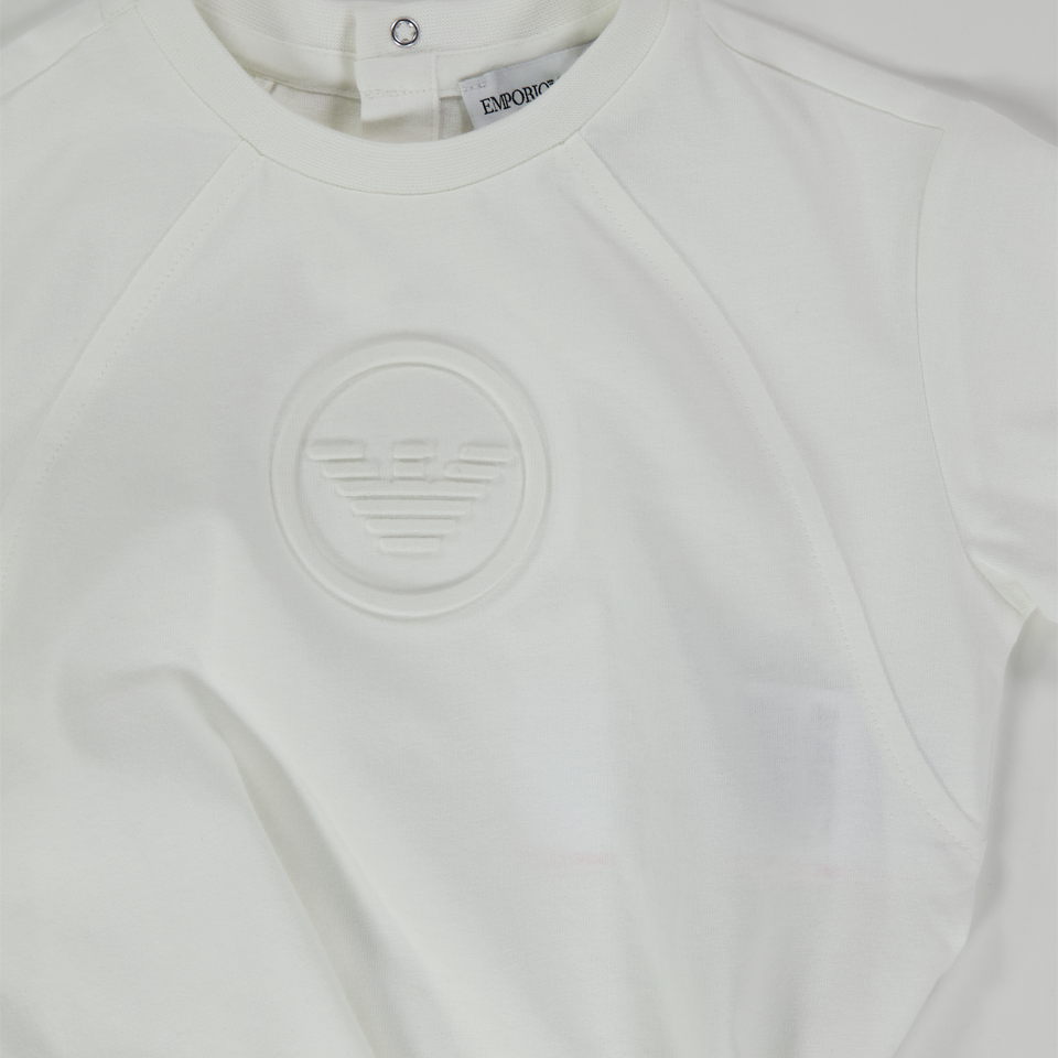 Armani Baby Boys T-Shirt  White