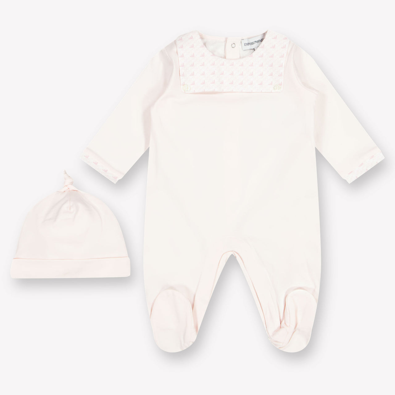 Armani Baby Girls Playsuit  Light Pink