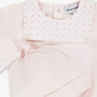Armani Baby Girls Playsuit  Light Pink