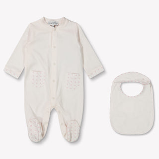 Armani Baby Girls Playsuit  Light Pink