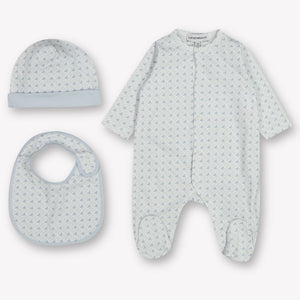 Armani Baby Girls Playsuit  Light Blue