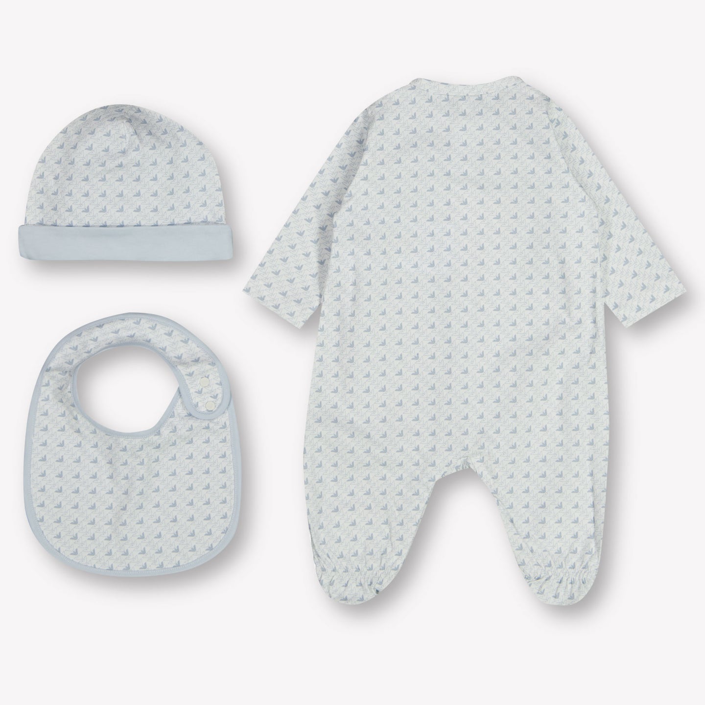 Armani Baby Meisjes Boxpakje In Licht Blauw