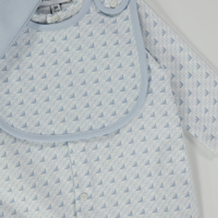 Armani Baby Girls Playsuit  Light Blue