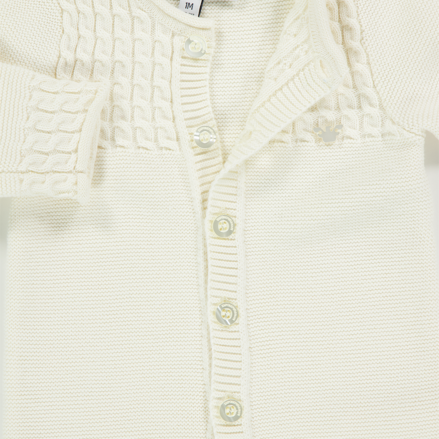 Armani Baby Unisex Boxpak in Creme