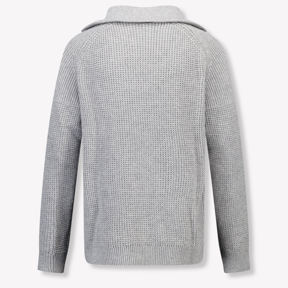 Armani Kids Boys Sweater  Gray