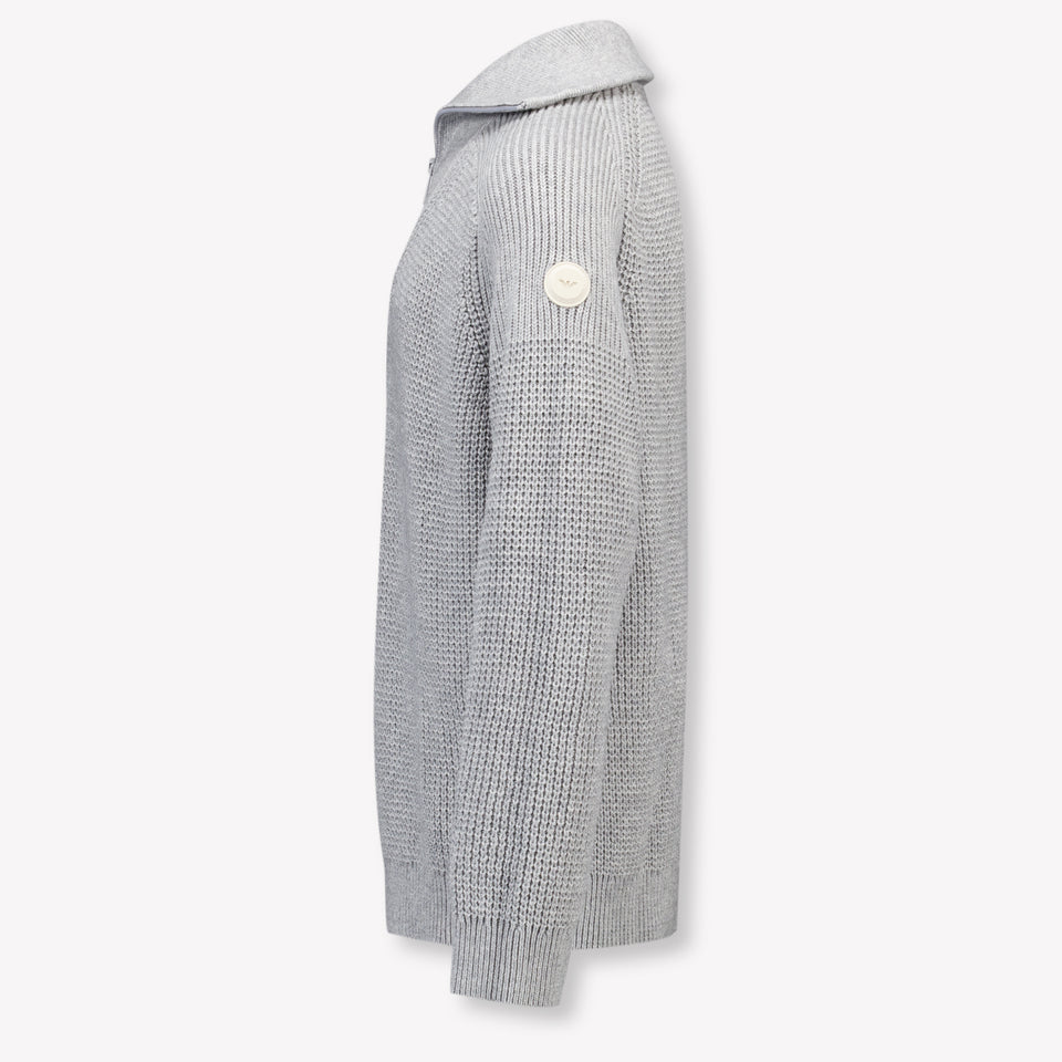 Armani Kids Boys Sweater  Gray